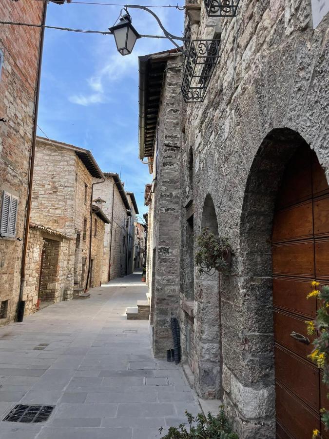 Casa La Rosa Apartman Gubbio Kültér fotó